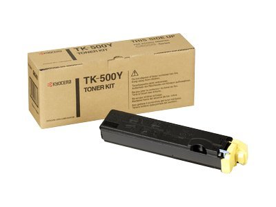 Toner Kit TK-500Y gelb - für FS-C5016 - C5016DN - C5016DNH - C5016DTN - C5016N Toner Kit TK-500Y gelb - für FS-C5016 - C5016DN - C5016DNH - C5016DTN - C5016N