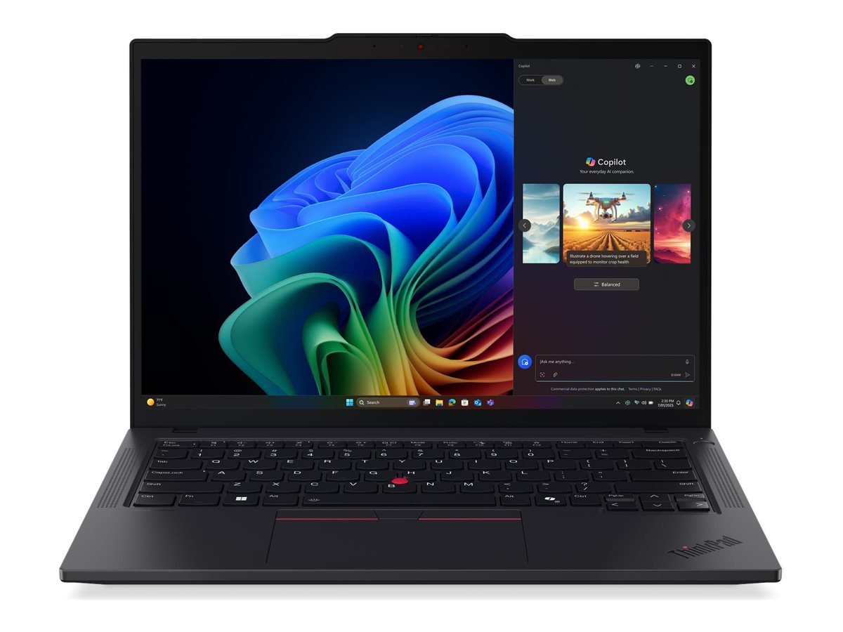 Lenovo ThinkPad T14 Gen 6 21QJ - - IPS 1920 x 1200 - Wi-Fi 7 - Bluetooth - 5G-aufrüstbar - Schwarz - kbd: Deutsch - mit 1 Jahr Lenovo Premier Support