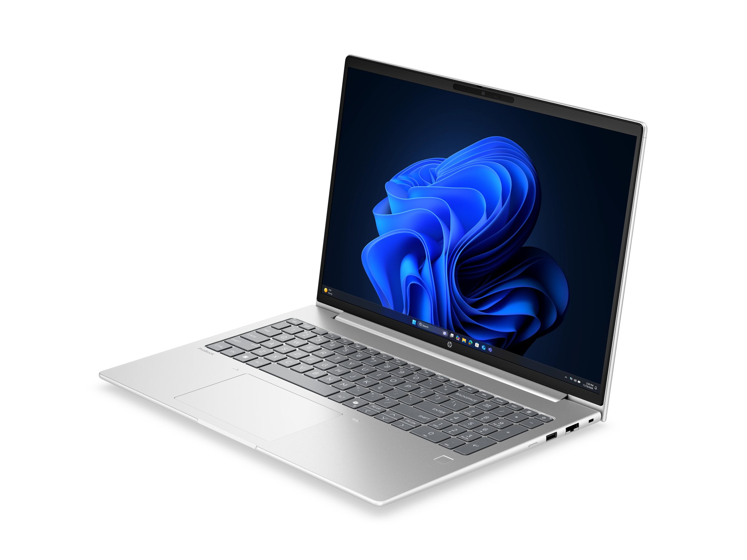 HP ProBook 4 G2a Notebook AI - 177-Grad - IPS 1920 x 1200 - Wi-Fi 7 - Bluetooth 6.0 - Hecht-silberfarben - kbd: Deutsch