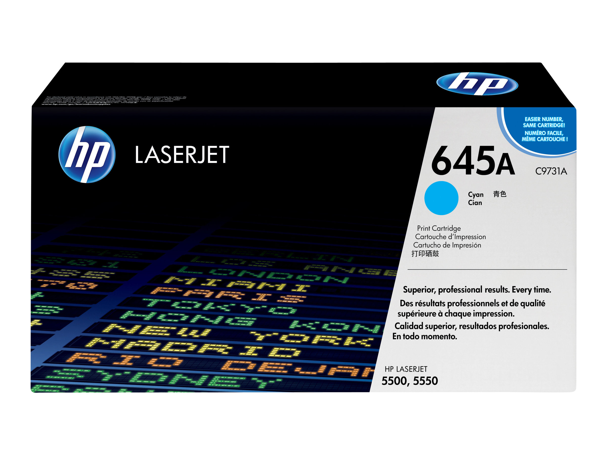 HP Toner C9731A cyan für HP Color LaserJet 5500 Serie - für Color LaserJet 5500 - 5550