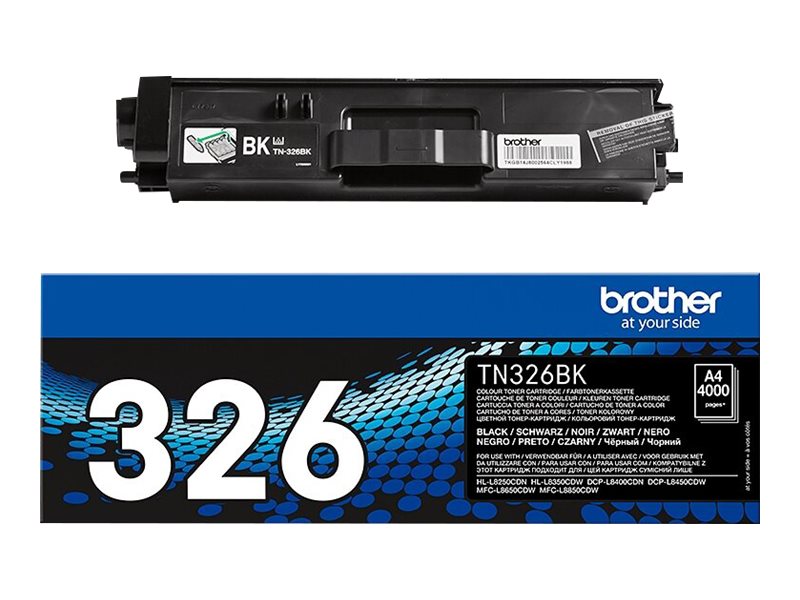 Brother TN326BK - Schwarz - Original - Tonerpatrone - für Brother DCP-L8400 - DCP-L8450 - HL-L8250 - HL-L8350 - MFC-L8650 - MFC-L8850
