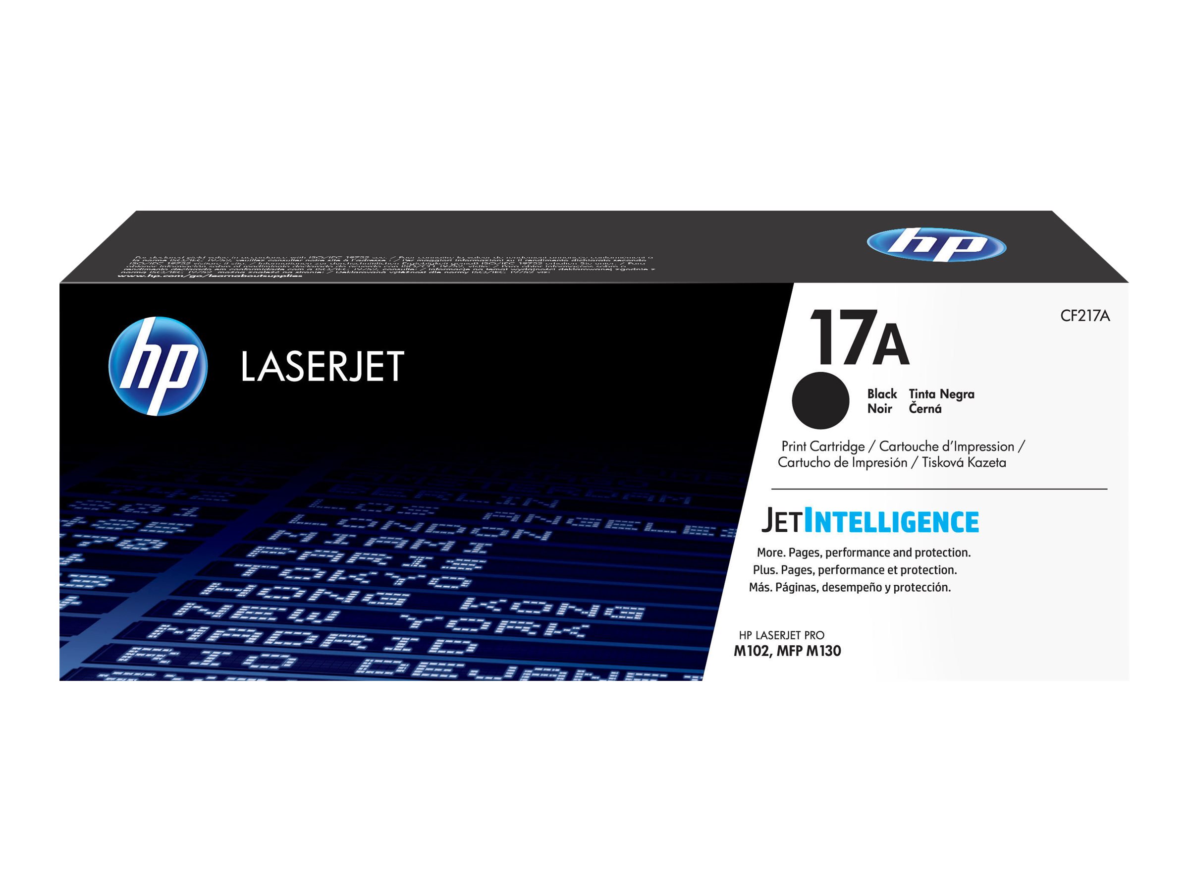 HP 17A - Schwarz - Original - LaserJet - Tonerpatrone (CF217A) - für LaserJet Pro M102a - M102w - MFP M130a - MFP M130fn - MFP M130fw - MFP M130nw HP 17A - Schwarz - Original - LaserJet - Tonerpatrone (CF217A) - für LaserJet Pro M102a - M102w - MFP M130a - MFP M130fn - MFP M130fw - MFP M130nw