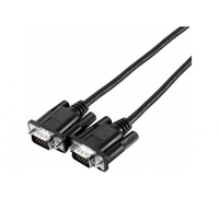 VGA (D-Sub) Kabel Männlich 3m schwarz - SVGA display cable - 3 m - Black VGA (D-Sub) Kabel Männlich 3m schwarz - SVGA display cable - 3 m - Black