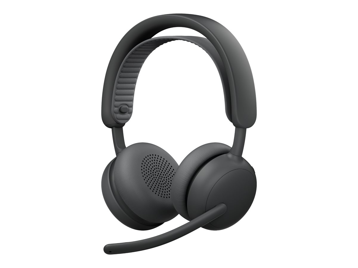 Logitech Zone Wireless 2 ES - Headset - On-Ear - Bluetooth - kabellos - kabelgebunden - aktive Rauschunterdrückung - USB-C - Graphite - Zertifiziert für Microsoft Teams