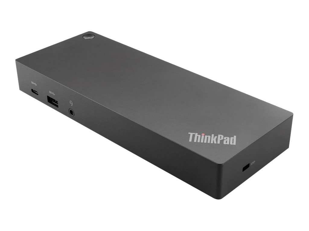 Lenovo ThinkPad Hybrid USB-C with USB-A Dockingstation & Portreplikator - Dockingstation - USB-C - 2 x HDMI - 2 x DP - 1GbE - 135 Watt - Campus
