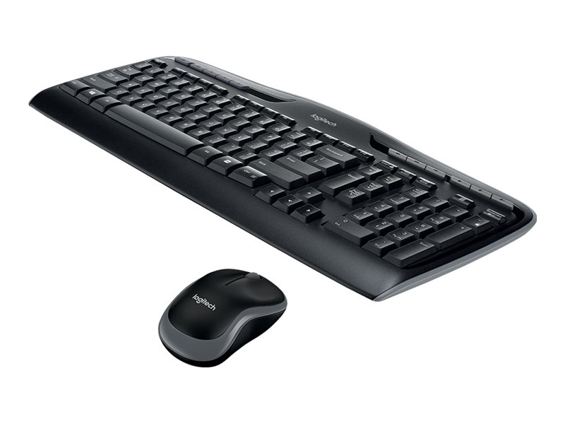 MK330 RF Wireless QWERTZ Deutsch schwarz - kabellos - 2.4 GHz - Deutsch
