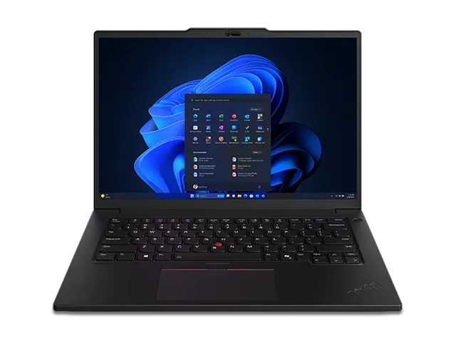 Lenovo ThinkPad P14s Gen 5 21G2 - Intel Core Ultra - IPS 3072 x 1920 (3K) @ 120 Hz - Wi-Fi 6E - Bluetooth - Schwarz - kbd: Deutsch - mit 1 Jahr Lenovo Premier Support - CO2-Ausgleich 0,5 Tonnen (2. Gen.)