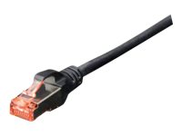 Digitus CAT 6 S/FTP Patchkabel - 50 cm - FTP - CAT 6 - geschirmt - ohne Haken - Schwarz Digitus CAT 6 S/FTP Patchkabel - 50 cm - FTP - CAT 6 - geschirmt - ohne Haken - Schwarz