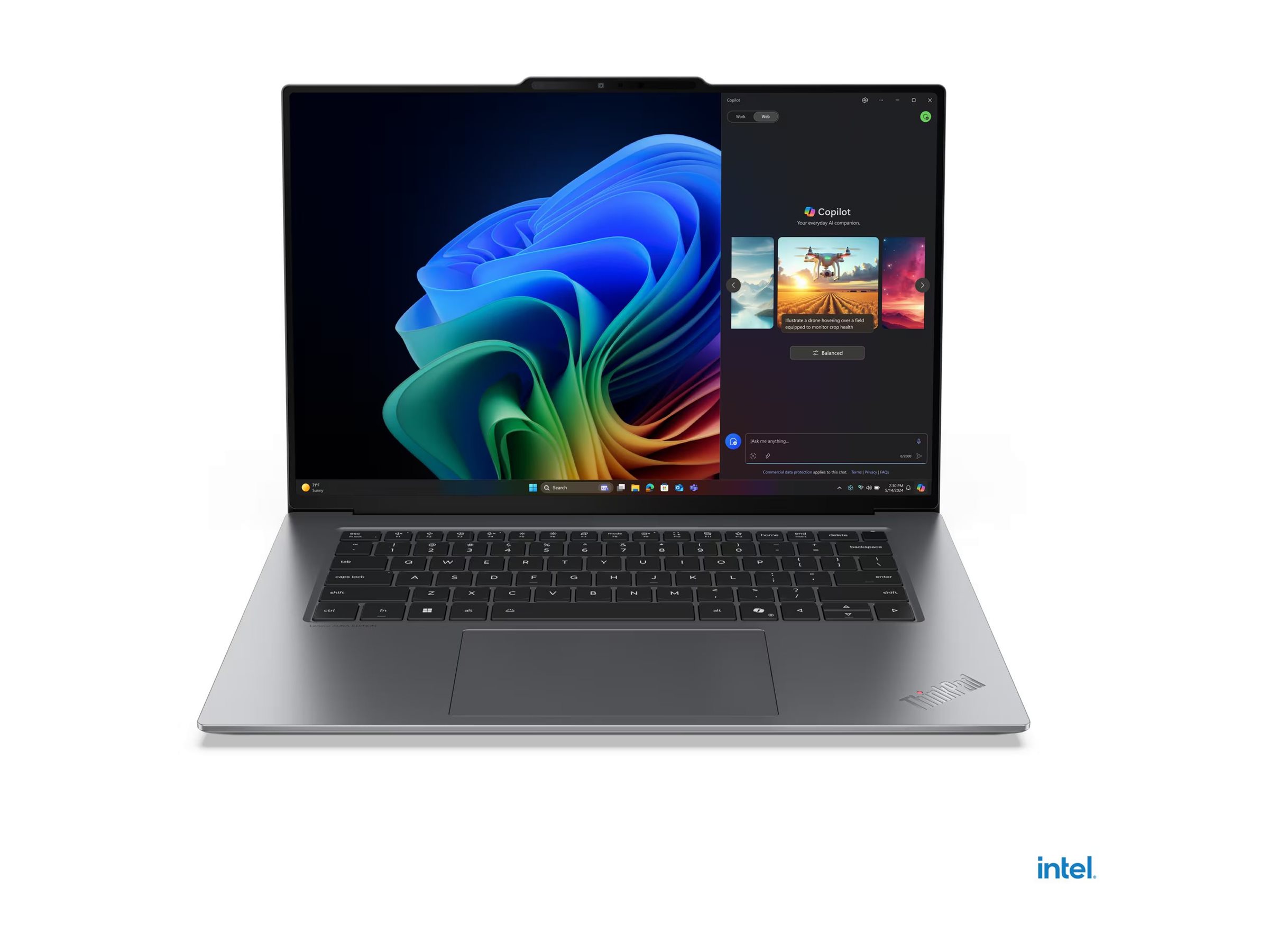 Lenovo ThinkPad X9-15 Gen 1 21Q6 - 180°-Scharnierdesign - Intel Core Ultra 7 258V - Evo - Win 11 Pro - OLED Touchscreen 2880 x 1800 (2.8K) @ 120 Hz - Wi-Fi 7 - Bluetooth - weiß - kbd: Deutsch - mit 1 Jahr Lenovo Premier Support - CO2-Ausgleich 0,5 Tonnen…