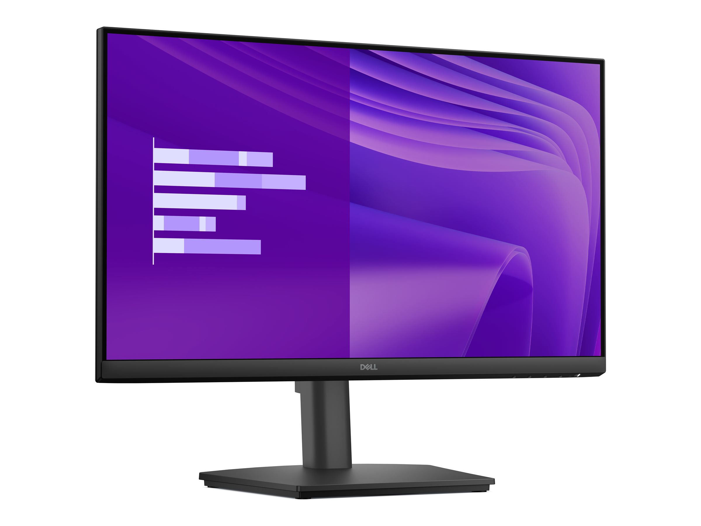 Dell Pro E2425HSM - LED-Monitor - 61 cm (24") - (23.8" sichtbar) - 1920 x 1080 Full HD (1080p) @ 100 Hz - IPS - 250 cd/m² - 1000:1 - 5 ms - HDMI - VGA - DisplayPort - Lautsprecher - mit 3 years Basic Hardware Service with Advanced Exchange