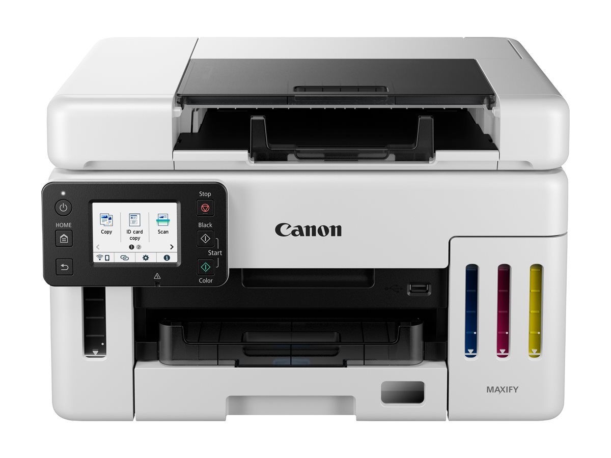 Canon MAXIFY GX6550 - Multifunktionsdrucker - - Legal (216 x 356 mm) (Original) - A4/Legal (Medien) - bis zu 24 ipm (Drucken) - 350 Blatt - Wi-Fi(ac) - LAN - USB-Host - USB 2.0