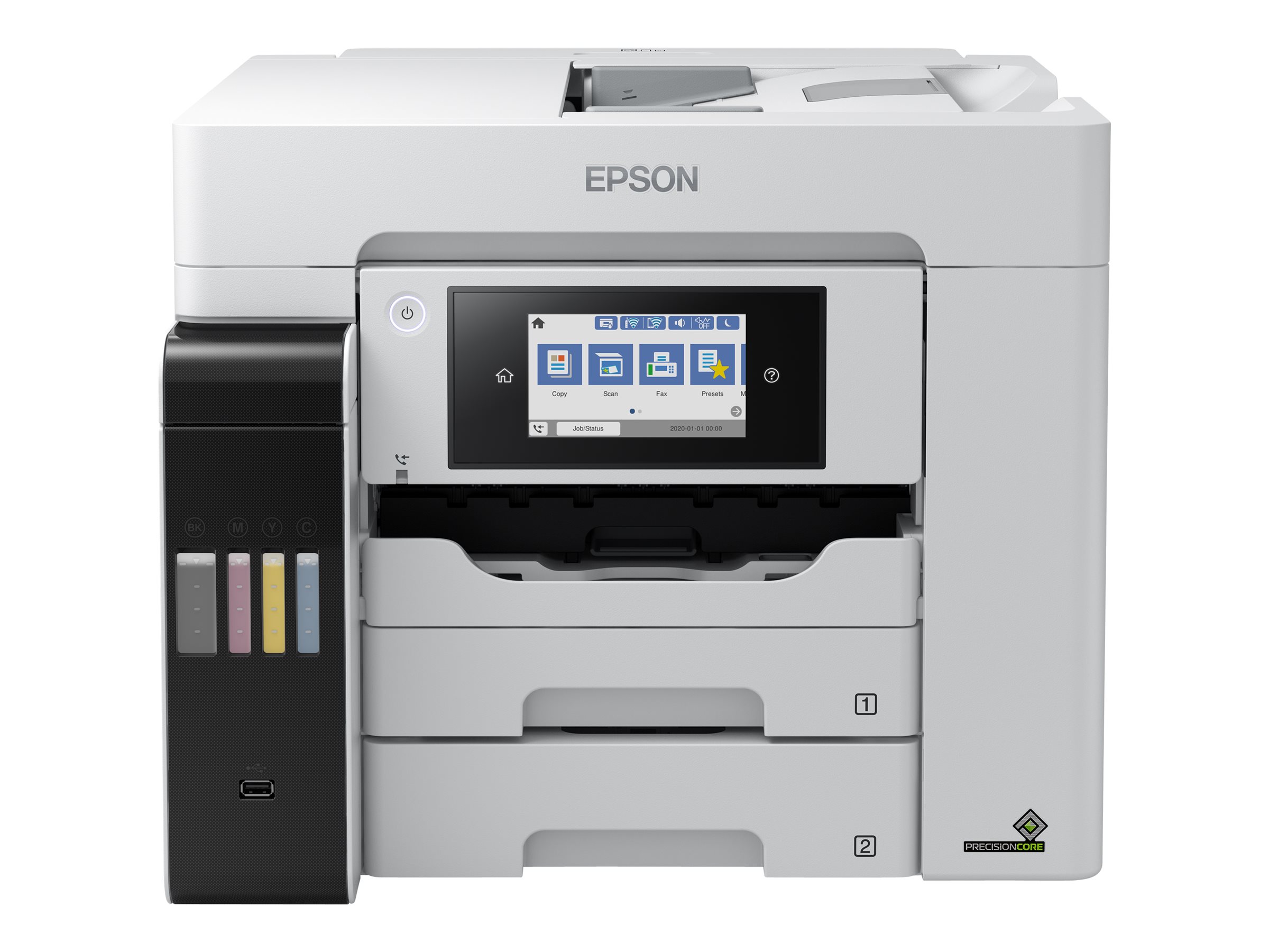 EcoTank ET-5880 - Multifunktionsdrucker - Farbe - (Original) - A4 (Medien) - bis - (Original) - A4 (Medien) - bis zu 25 Seiten/Min. (Drucken) - 550 Blatt - 33.6 Kbps - USB - LAN - Wi-Fi EcoTank ET-5880 - Multifunktionsdrucker - Farbe - (Original) - A4 (Medien) - bis - (Original) - A4 (Medien) - bis zu 25 Seiten/Min. (Drucken) - 550 Blatt - 33.6 Kbps - USB - LAN - Wi-Fi