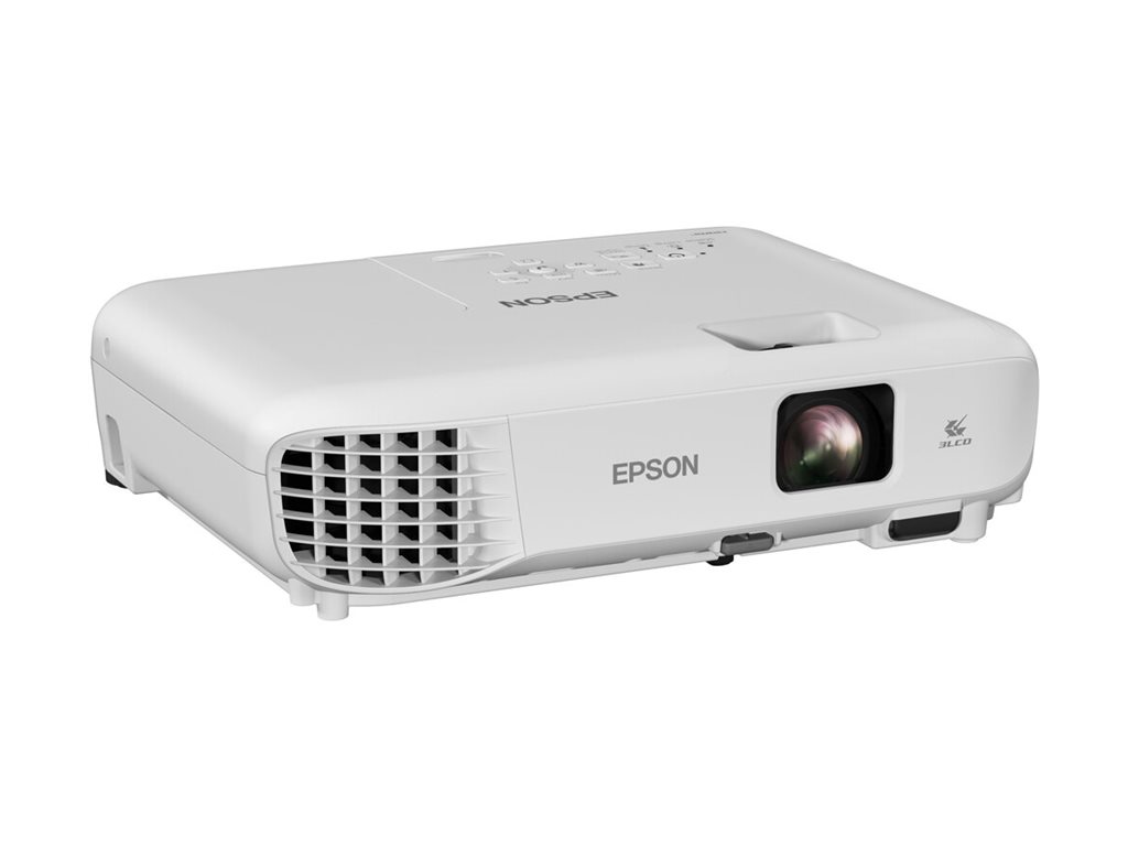 Epson EB-W53 - 3-LCD-Projektor - tragbar - 4000 lm - 4000 lm (Farbe) - WXGA (1280 x 800) - 16:10 - weiß
