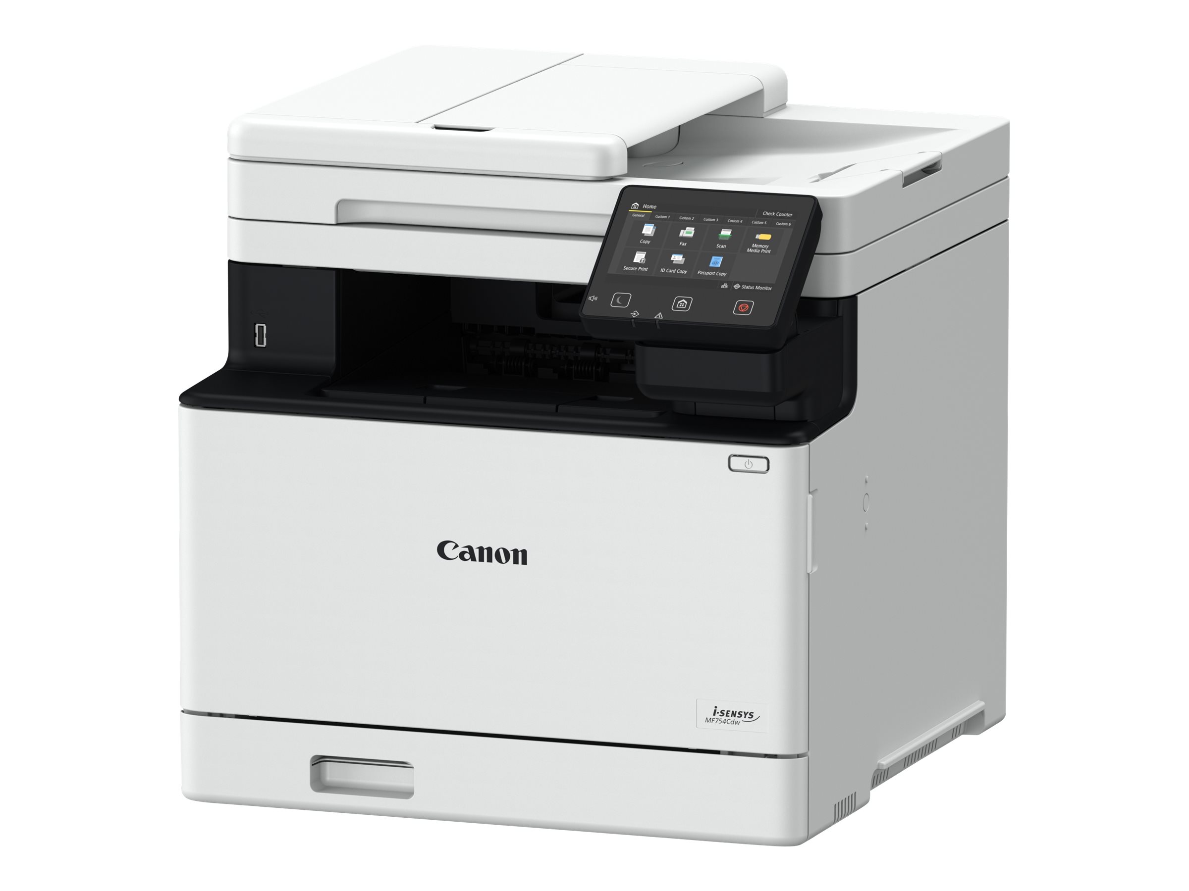 Canon i-SENSYS MF754Cdw - Multifunktionsdrucker - - Legal (216 x 356 mm) (Original) - A4/Legal (Medien) - bis zu 33 Seiten/Min. (Kopieren) - bis zu 33 Seiten/Min. (Drucken) - 250 Blatt - 33.6 Kbps - USB 2.0 - Gigabit LAN - Wi-Fi(n) - USB-Host