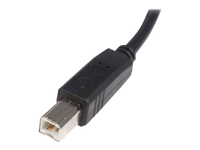 Kabel USB 2.0 A->B 0,5m schwarz St./St. - zu USB Typ B (M) - USB 2.0 - 50 cm - Schwarz Kabel USB 2.0 A->B 0,5m schwarz St./St. - zu USB Typ B (M) - USB 2.0 - 50 cm - Schwarz