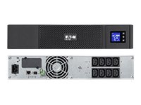 Eaton 5SC 1000 - USV (Rack - einbaufähig) - - 700 Watt - 1000 VA - RS-232 - USB - Ausgangsanschlüsse: 8 - 2U - Schwarz