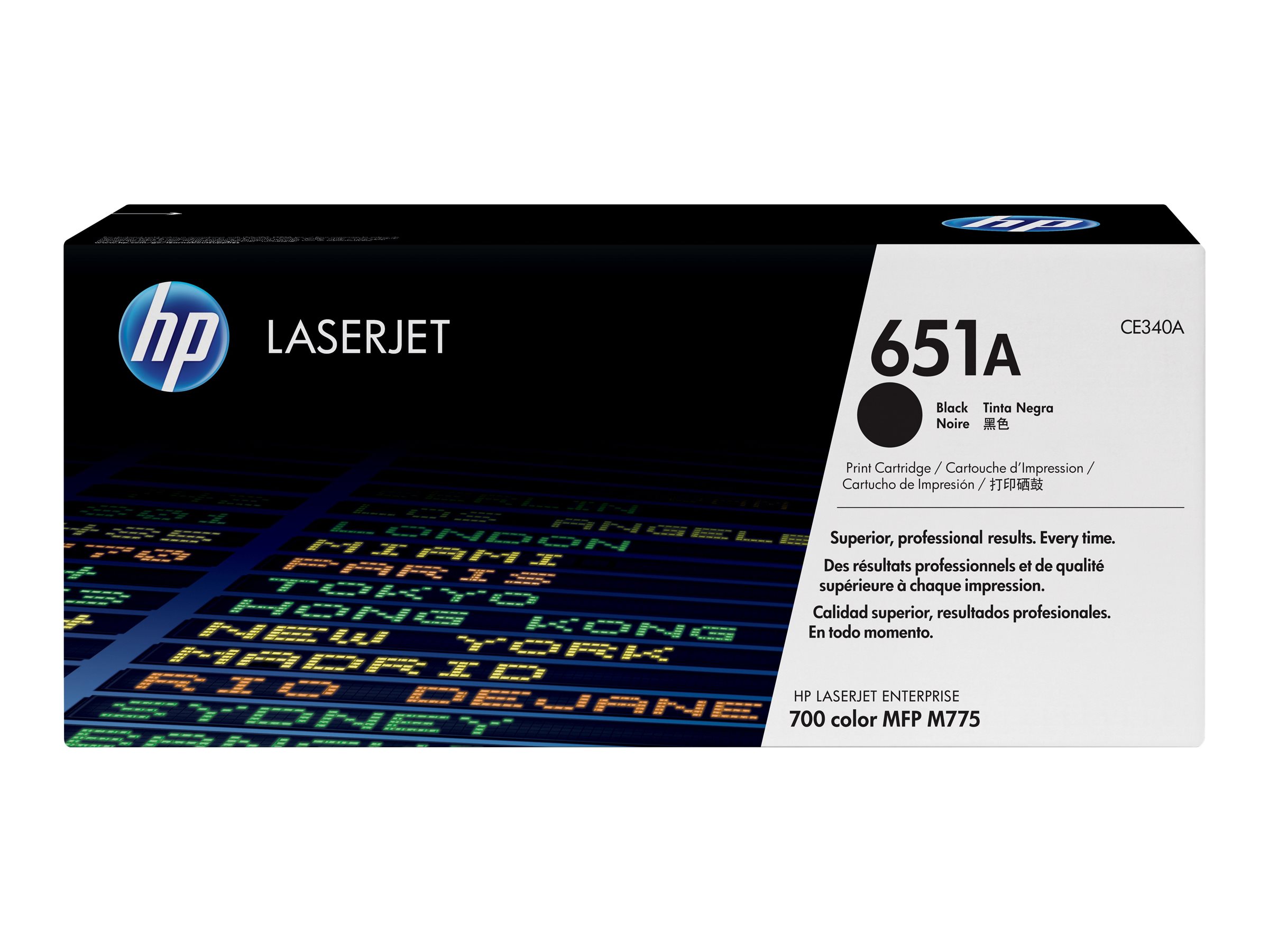TONER CARTRIDGE 651A BLACK - für Color LaserJet Enterprise MFP M775; LaserJet Managed MFP M775
