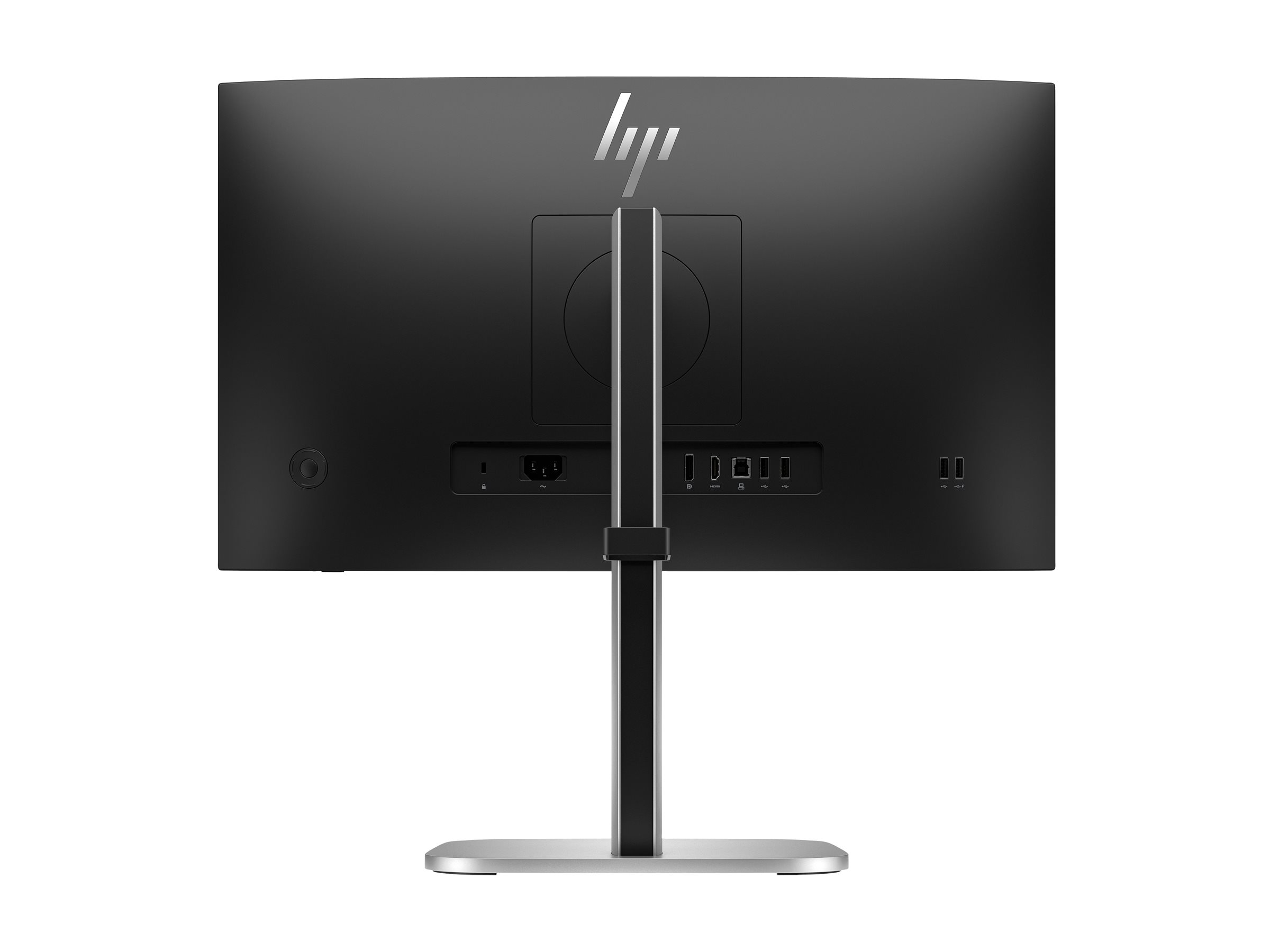 HP 524pf - Series 5 Pro - LED-Monitor - 61 cm - (23.8" sichtbar) - 1920 x 1080 Full HD (1080p) @ 100 Hz - IPS - 350 cd/m² - 1500:1 - 5 ms - HDMI - DisplayPort - Jet Black - Silber (Halter) - Smart Buy