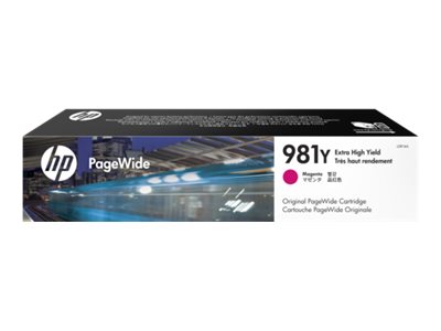INK CARTRIDGE 981Y MAGENTA - Magenta - Original - PageWide - Tintenpatrone - für PageWide Enterprise Color MFP 586; PageWide Managed Color E55650 INK CARTRIDGE 981Y MAGENTA - Magenta - Original - PageWide - Tintenpatrone - für PageWide Enterprise Color MFP 586; PageWide Managed Color E55650