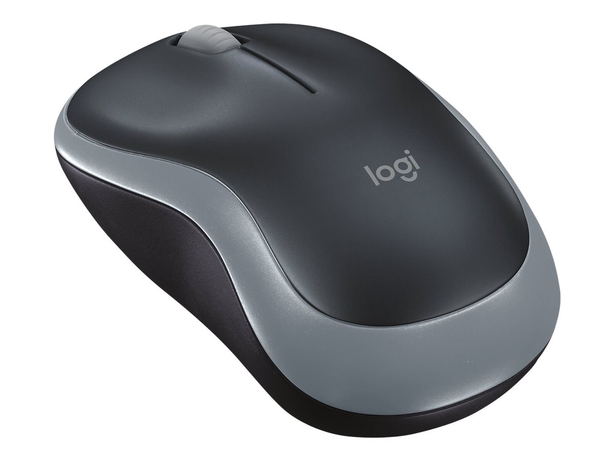 Wireless Maus M185 Swift grau 3-Tasten - Grau
