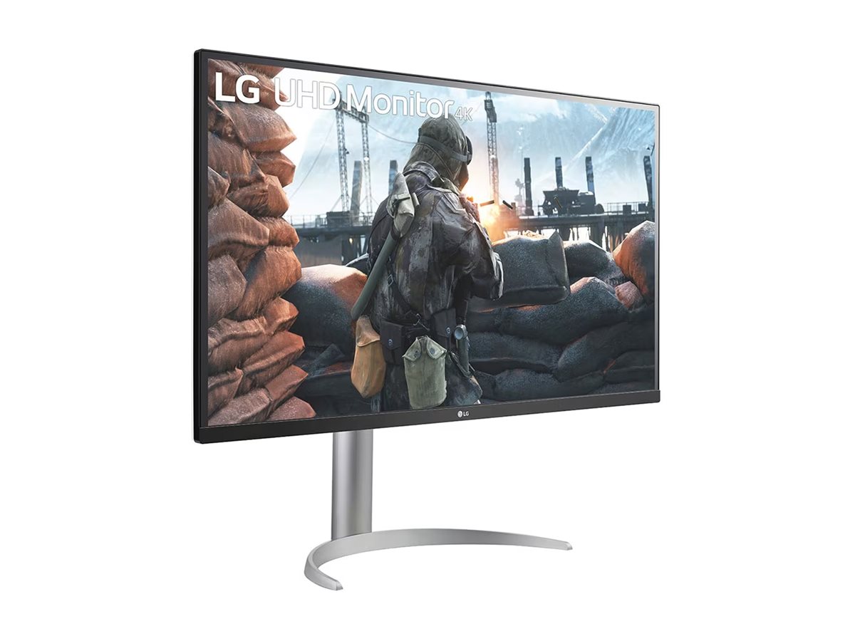LG 27BP55U-B - LED-Monitor - 68.6 cm (27") - 3840 - IPS - 300 cd/m² - 1000:1 - HDR10 - 5 ms - 2xHDMI - DisplayPort - USB-C - pearl - Black Texture - weiße Textur