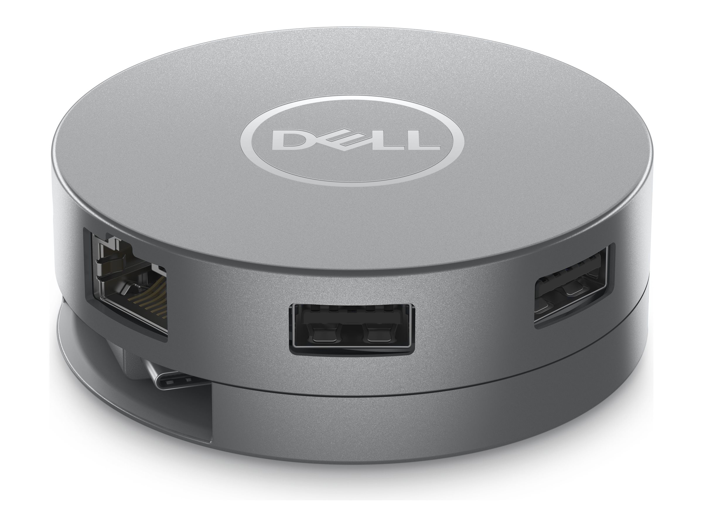 Dell 6-in-1-USB-C-Multiport-Adapter DA30590W Power Pass-Through - USB-C - HDMI - DP - USB-C - 1GbE Dell 6-in-1-USB-C-Multiport-Adapter DA30590W Power Pass-Through - USB-C - HDMI - DP - USB-C - 1GbE