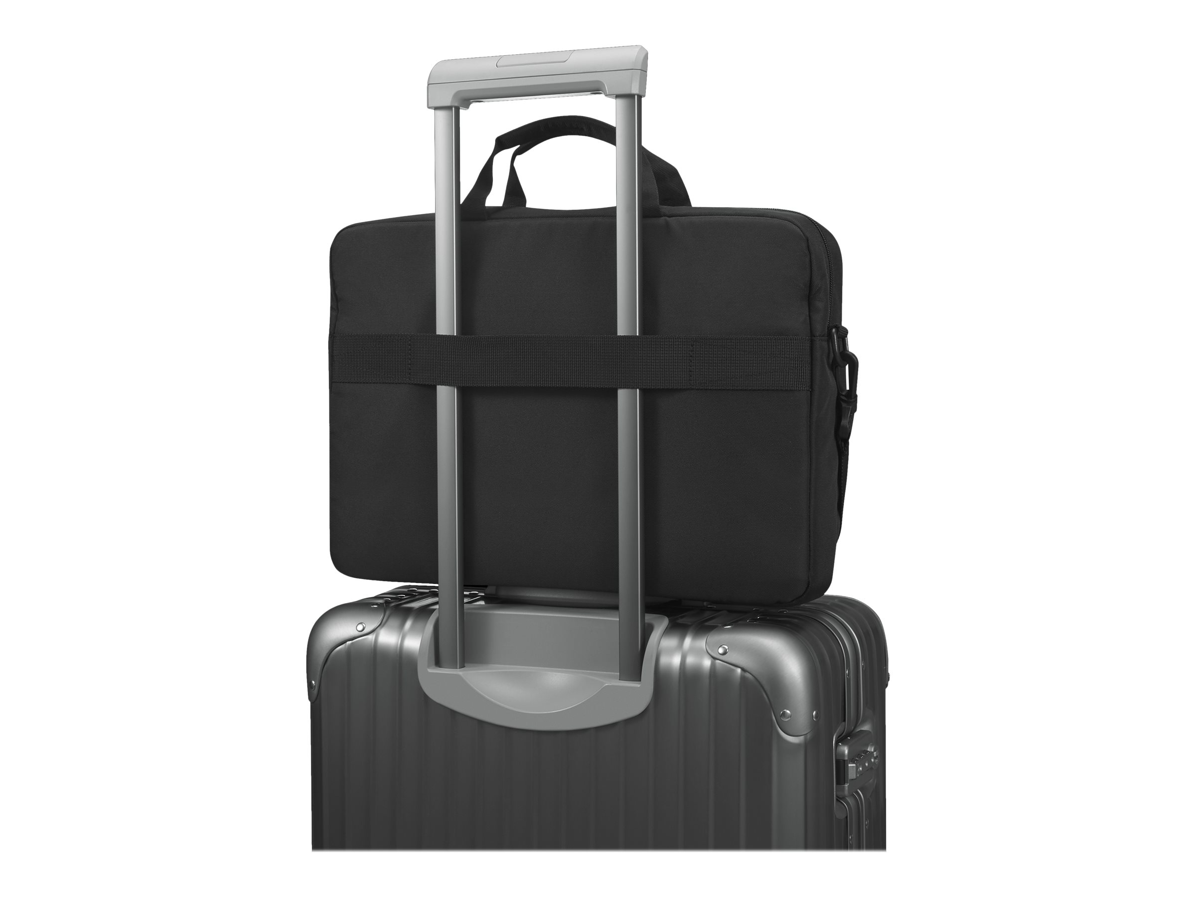 Lenovo ThinkPad Essential Topload (Eco) - Notebook-Tasche - 40.6 cm (16") - Schwarz mit roten Akzenten