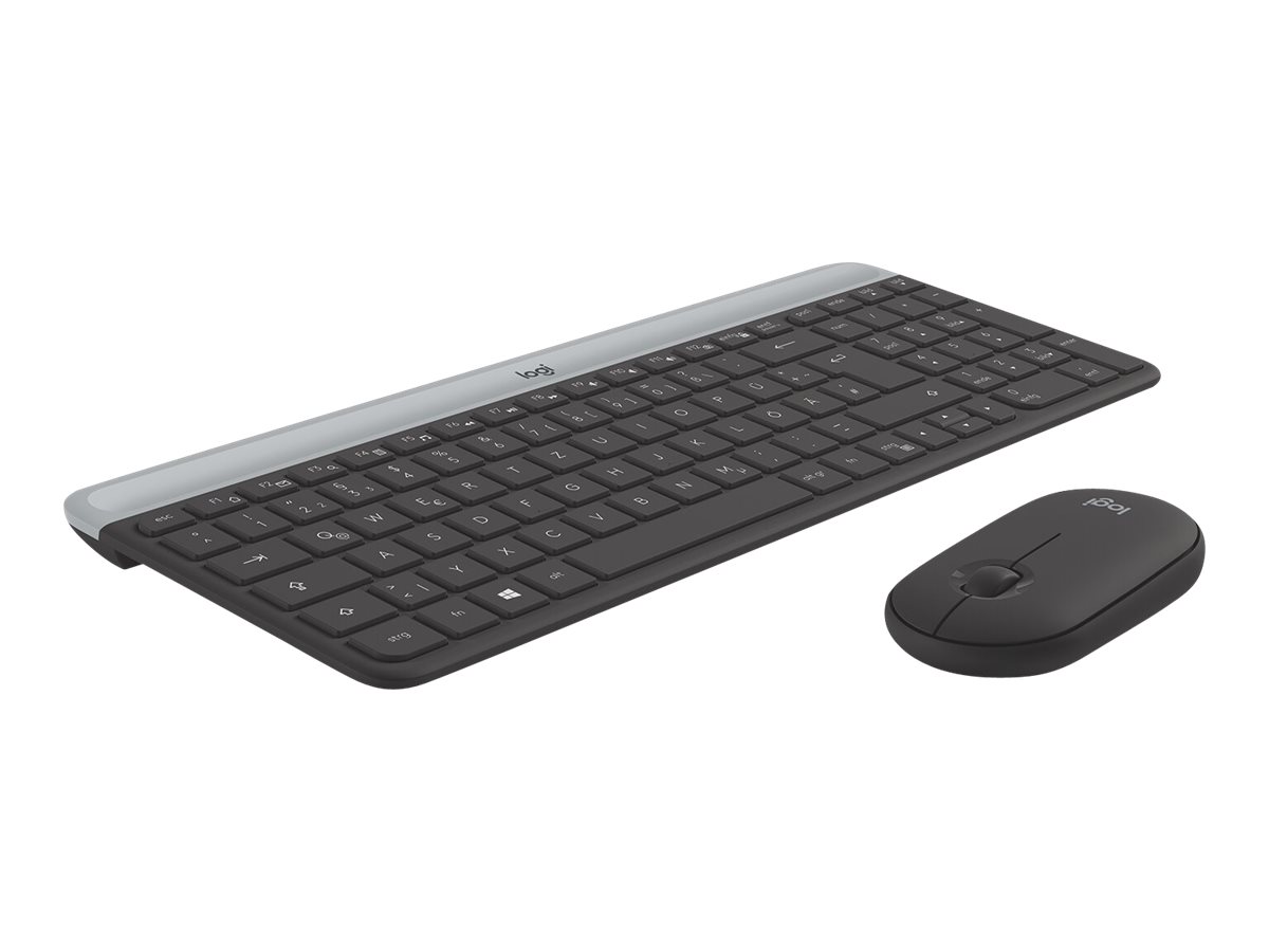 Slim Wireless Combo MK470 - Tastatur-und-Maus-Set - kabellos - 2.4 GHz - QWERTZ - Deutsch - Graphite Slim Wireless Combo MK470 - Tastatur-und-Maus-Set - kabellos - 2.4 GHz - QWERTZ - Deutsch - Graphite