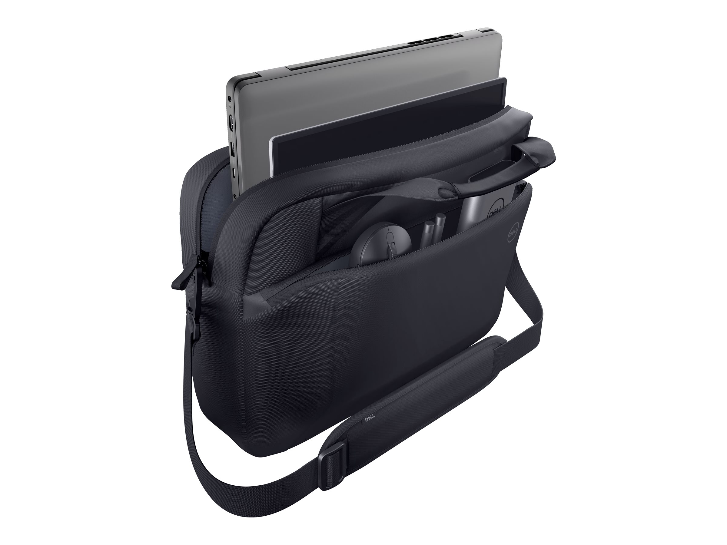 Dell EcoLoop Pro Slim Briefcase 15 Notebook-Tasche - 39.6 cm - bis zu 15,6" - Schwarz