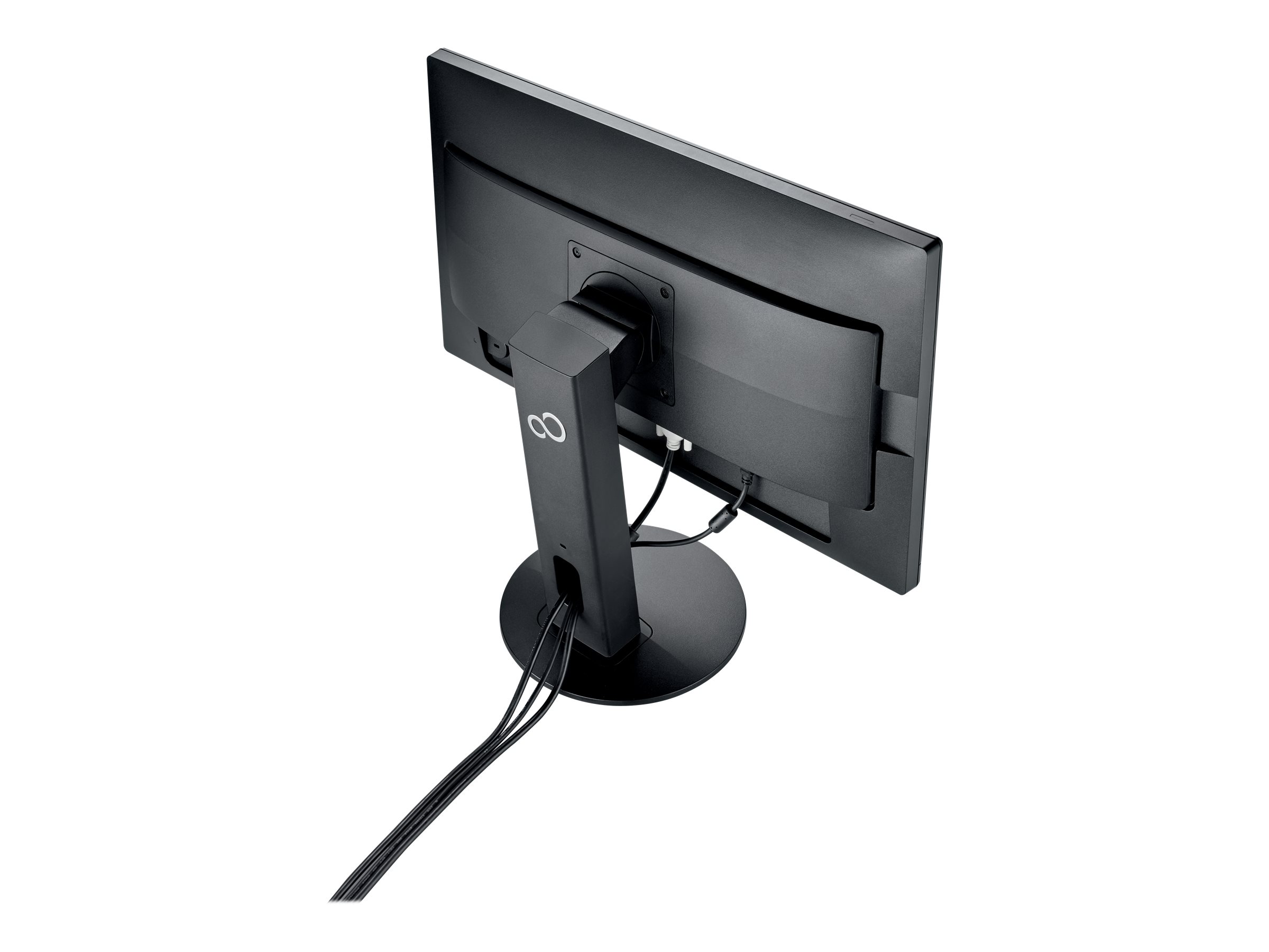 Fujitsu B22-8 TS Pro - Business Line - LED-Monitor - 54.6 cm (21.5") - 1920 x 1080 Full HD (1080p) - IPS - 250 cd/m² - 1000:1 - 5 ms - DVI-D - VGA - DisplayPort - Lautsprecher - Schwarz