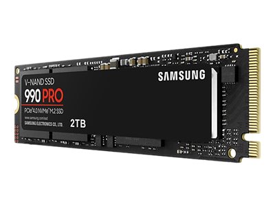 Samsung 990 PRO MZ-V9P2T0BW - SSD - verschlüsselt - 256-Bit-AES - TCG Opal Encryption 2.0