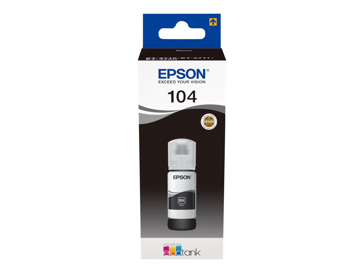 Epson EcoTank 104 - 65 ml - Schwarz - original - Tintenbehälter