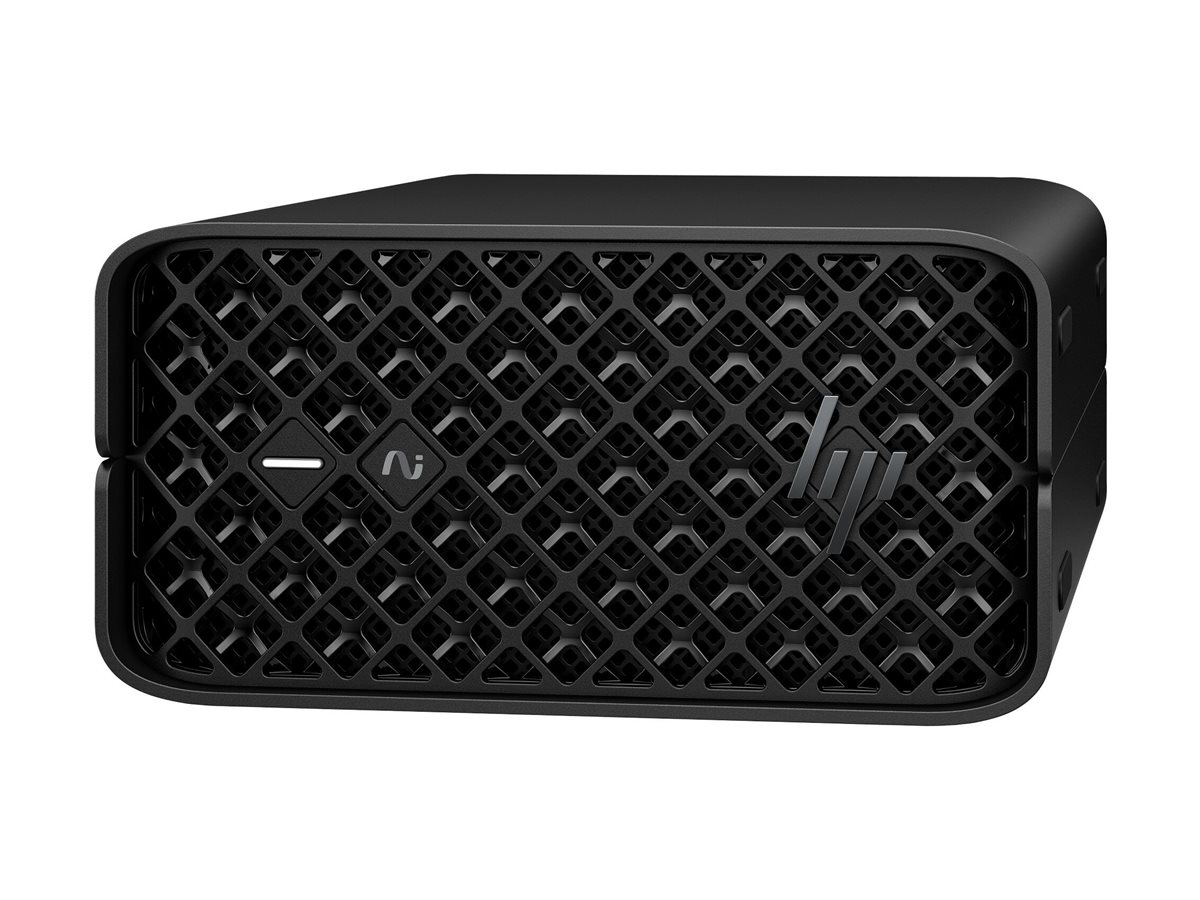 HP Workstation Z2 G1i - Mini - 4U - 1 x Ryzen AI - RAM 32 GB - SSD 1 TB - TLC - Radeon 8050S - Wi-Fi 6 - Wi-Fi 7 - Bluetooth - 1GbE - 2.5GbE - WLAN: 802.11a/b/g/n/ac/ax/be - Bluetooth 5.4 - Win 11 Pro - Monitor: keiner - Jet Black