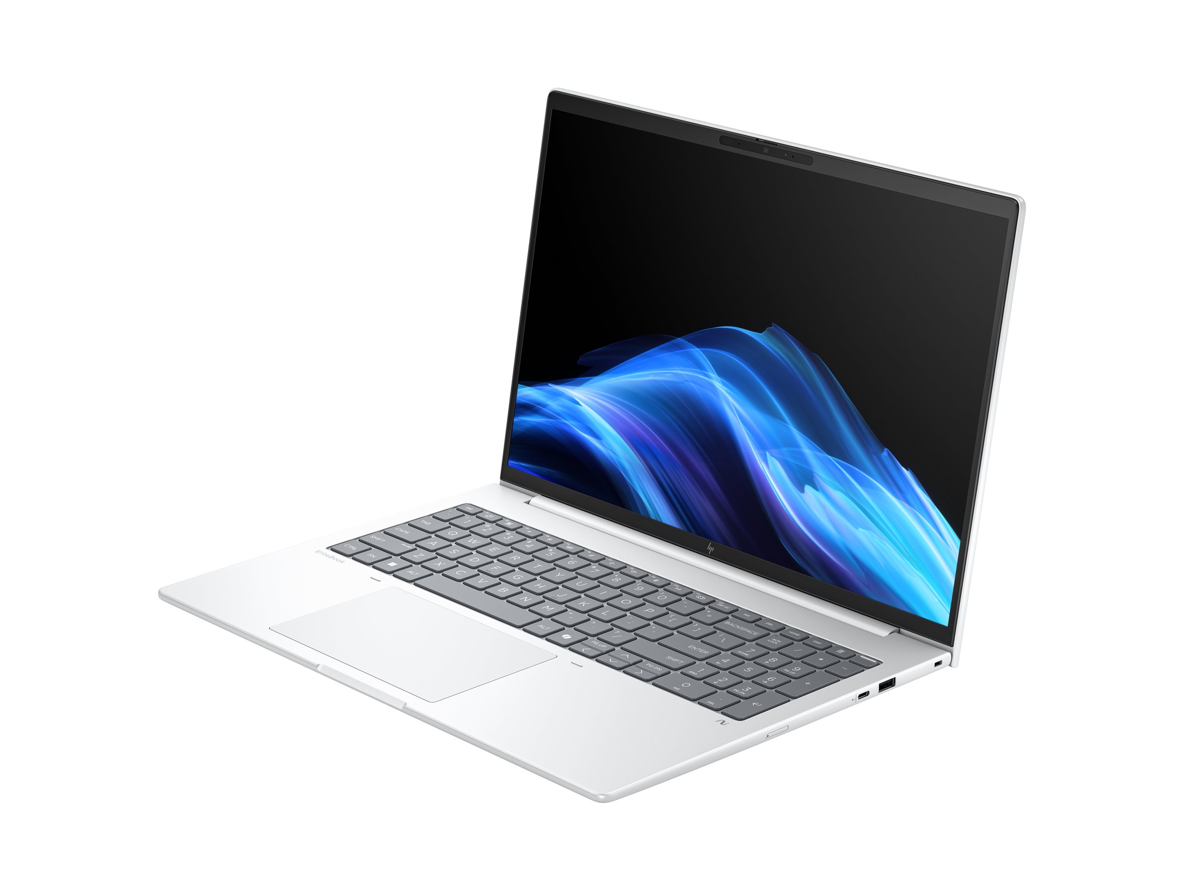 HP EliteBook 8 G1a Notebook Next Gen AI - 169-Grad - IPS HP SureView 5 1920 x 1200 - Wi-Fi 7 - Bluetooth - 5G - Glacier Silver - kbd: Deutsch - mit HP 3 Jahre Offsite Notebook-Hardware-Support