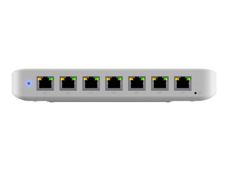 Ubiquiti UniFi Switch Ultra 210W - Switch - - + 1 x 10/100/1000 (PoE++) - Desktop - wandmontierbar - PoE++ (202 W) - AC Ubiquiti UniFi Switch Ultra 210W - Switch - - + 1 x 10/100/1000 (PoE++) - Desktop - wandmontierbar - PoE++ (202 W) - AC