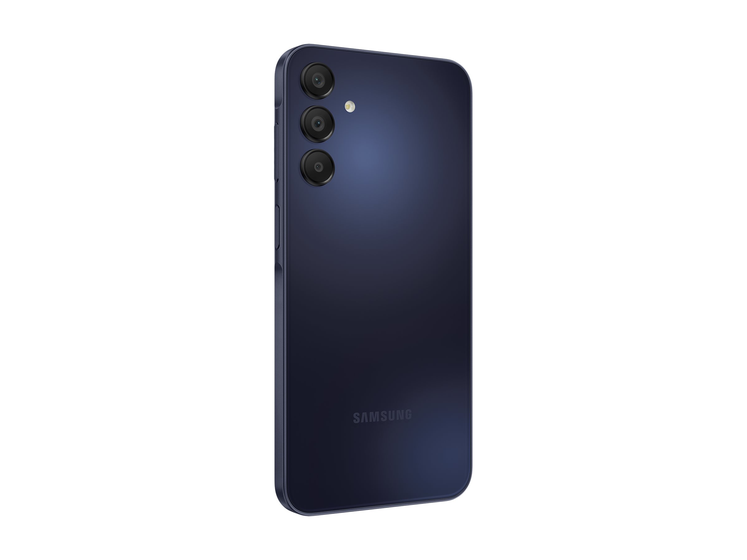 Samsung Galaxy A15 5G Dual-SIM 4/128 GB microSD Display 6.5" 2340 x 1080 Pixel (90 Hz) OLED Blue Bla - Triple-Kamera 50 MP - 5 MP - 2 MP - front camera 13 MP - Blue Black