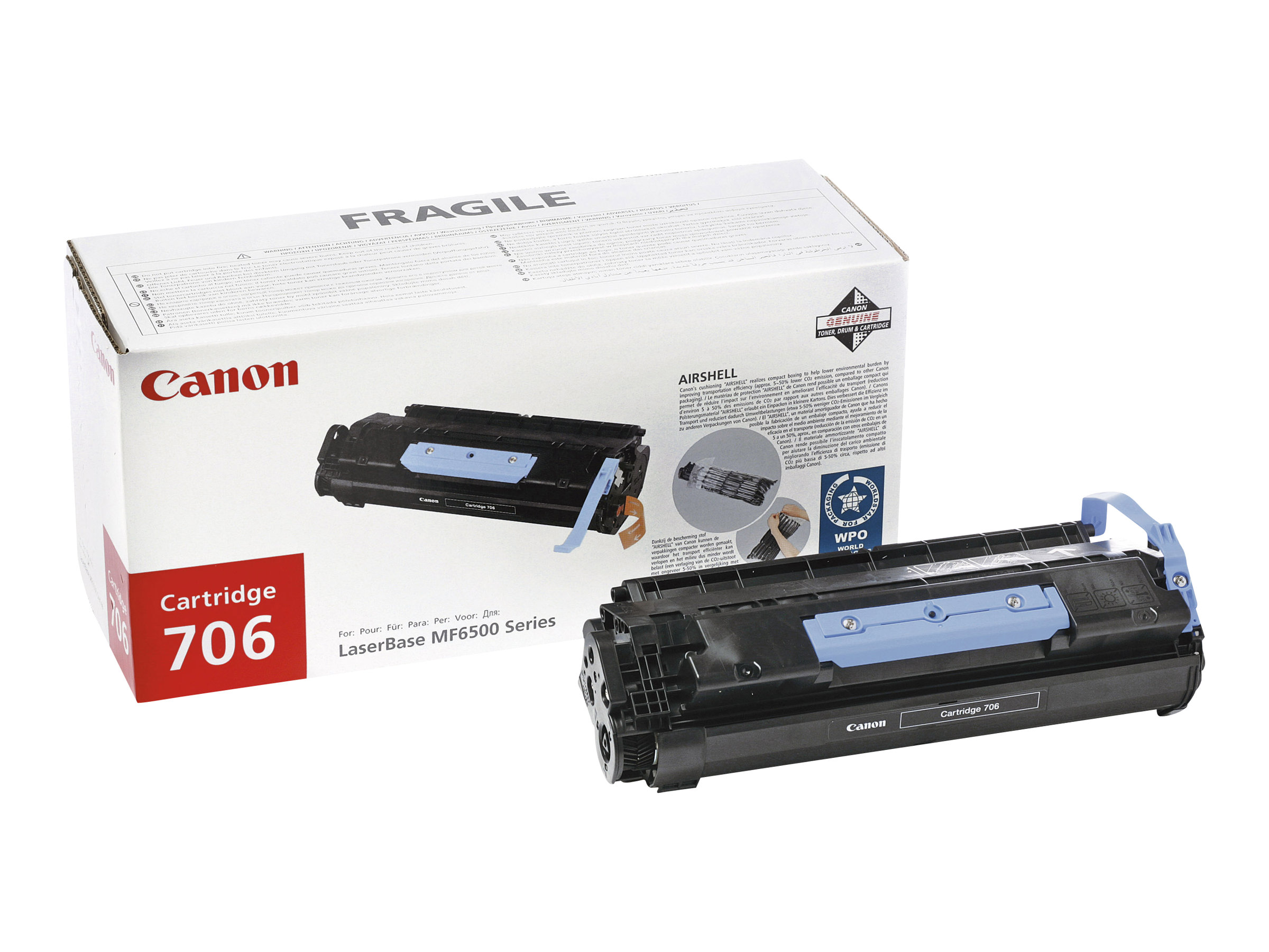 Toner 706 schwarz - für i-SENSYS MF6530 - MF6540 - MF6550 - MF6560 - MF6580; LaserBase MF6530 - MF6540 - MF6550 - MF6560