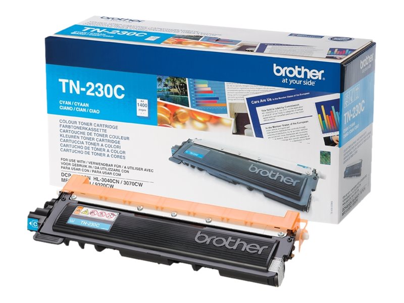 Brother TN230C - Cyan - Original - Tonerpatrone - für Brother DCP-9010CN - HL-3040CN - HL-3040CW - HL-3070CW - MFC-9120CN - MFC-9320CN - MFC-9320CW