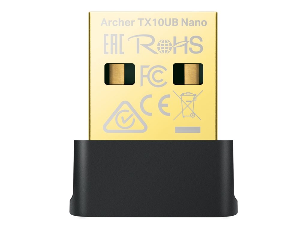 TP-Link Archer TX10UB Nano V1 - Netzwerkadapter - USB 2.0 - Wi-Fi 5 - Wi-Fi 6 - Bluetooth 5.3