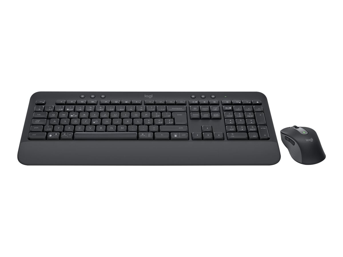 Logitech Signature MK650 Combo for Business - - kabellos - Bluetooth LE - QWERTZ - Deutsch - Off-White