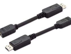 Adapterkabel DisplayPort 0,15m DP/St - HDMI Typ A/Bu - 15 cm - Doppelisolierung - Schwarz Adapterkabel DisplayPort 0,15m DP/St - HDMI Typ A/Bu - 15 cm - Doppelisolierung - Schwarz