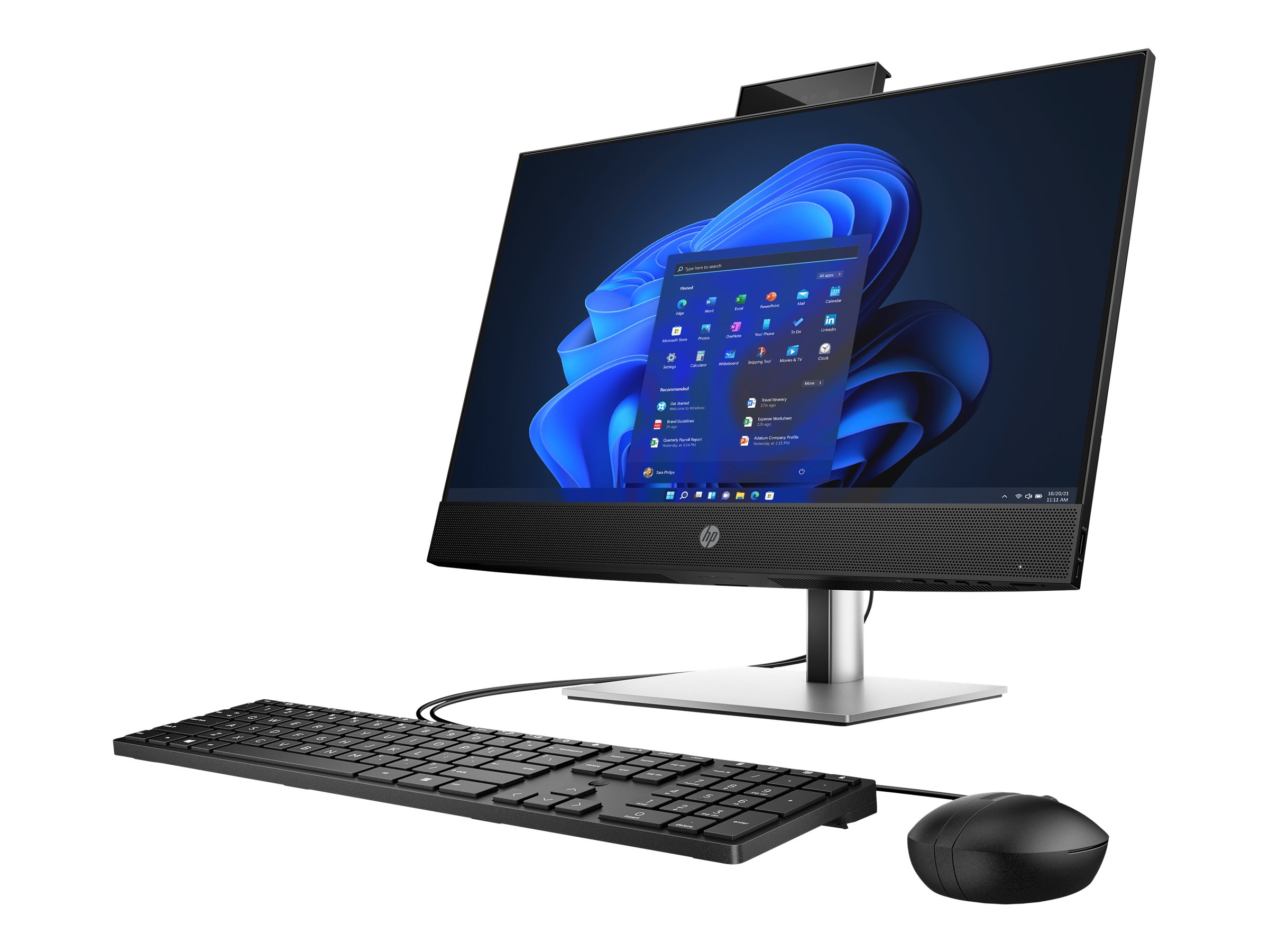 HP ProOne 440 G9 - All-in-One (Komplettlösung) - - Bluetooth 5.3 - Win 11 Pro - Monitor: LED 60.5 cm (23.8") 1920 x 1080 (Full HD) @ 60 Hz - Tastatur: Deutsch - mit HP Wolf Pro Security Edition (1 Jahr)