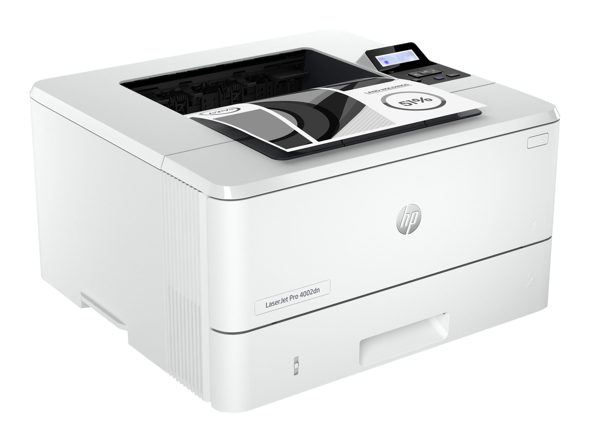 HP LaserJet Pro 4002dn - Drucker - s/w - Duplex - Laser - A4/Legal - 4800 x 600 dpi - bis zu 40 Seiten/Min. - Kapazität: 350 Blätter - USB 2.0 - Gigabit LAN HP LaserJet Pro 4002dn - Drucker - s/w - Duplex - Laser - A4/Legal - 4800 x 600 dpi - bis zu 40 Seiten/Min. - Kapazität: 350 Blätter - USB 2.0 - Gigabit LAN