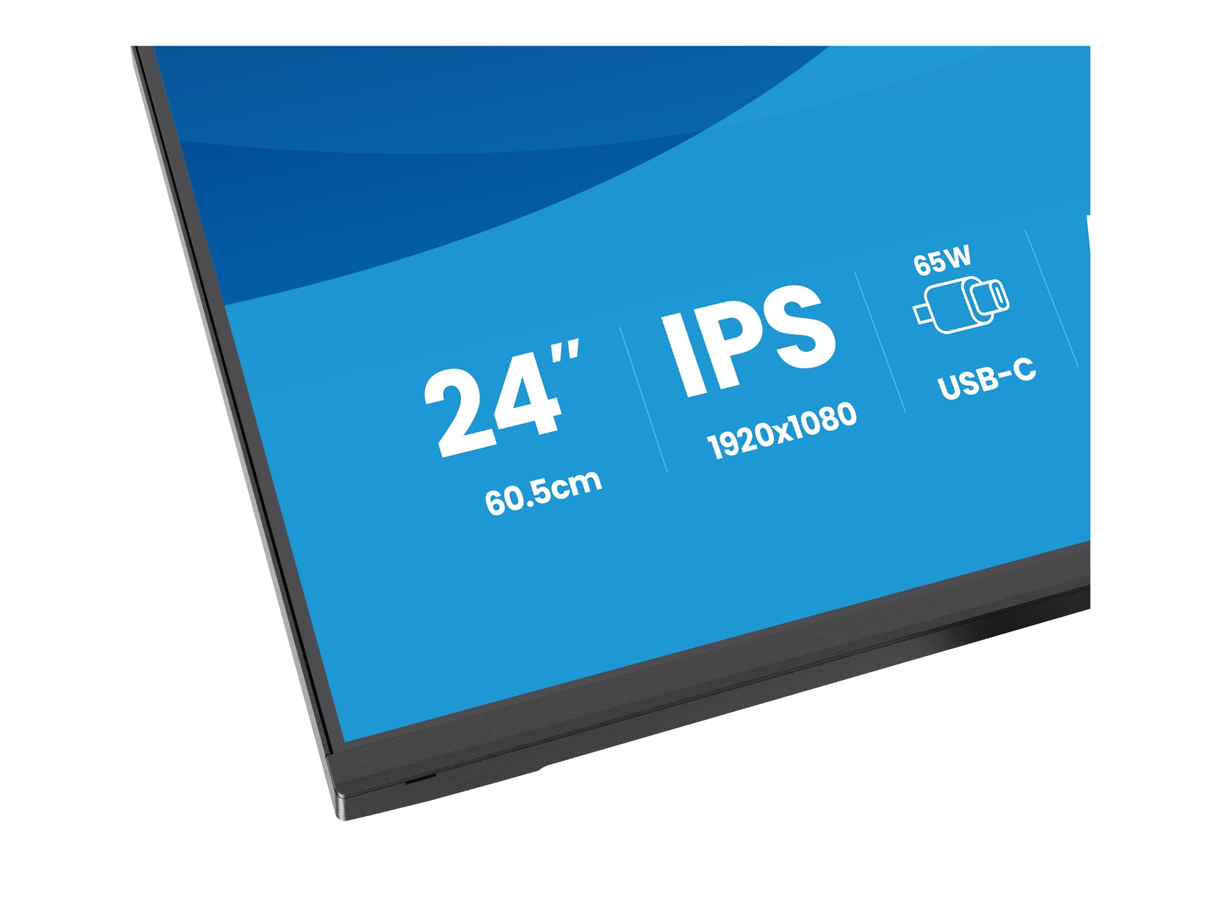 Iiyama ProLite XB2497HSN-B1 - LED-Monitor - (23.8" sichtbar) - 1920 x 1080 Full HD (1080p) @ 100 Hz - IPS - 350 cd/m² - 1500:1 - 1 ms - 2xHDMI - 2xDisplayPort - Lautsprecher - Schwarz - Matte