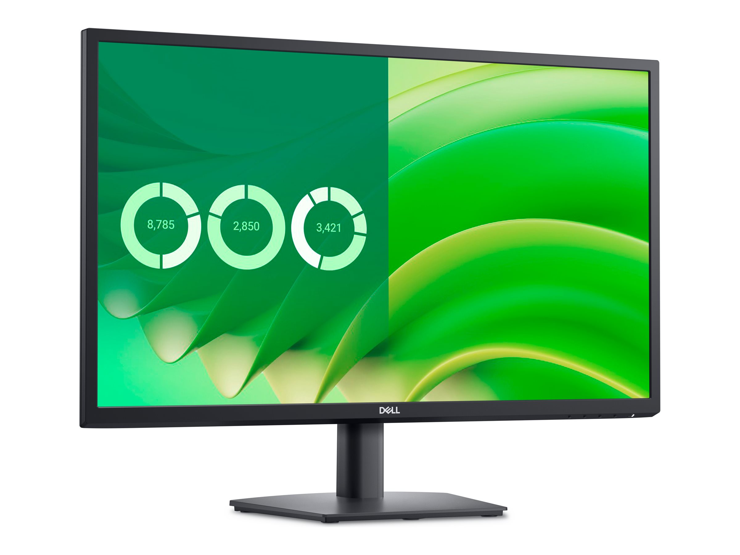 Dell E2725H - LED-Monitor - 68.599 cm (27") - 1920 - @ 75 Hz - VA - 300 cd/m² - 3000:1 - 5 ms - VGA - DisplayPort - BTO - mit 3 Jahre erweiterter Austauschservice und beschränkte Hardware-Garantie