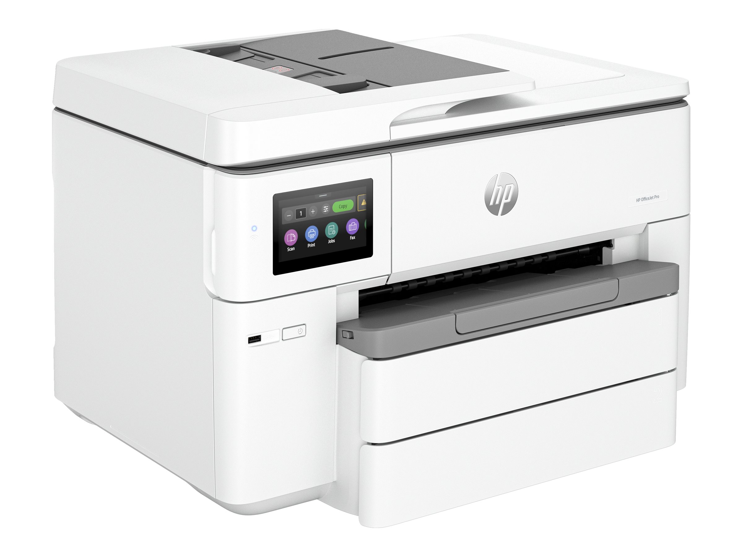 HP Officejet Pro 9730e Wide Format All-in-One - - (Original) - A3 (Medien) - bis zu 18 Seiten/Min. (Kopieren) - bis zu 22 Seiten/Min. (Drucken) - 250 Blatt - USB 2.0 - LAN - Wi-Fi(ac) - USB 2.0-Host - Bluetooth - Cement HP Officejet Pro 9730e Wide Format All-in-One - - (Original) - A3 (Medien) - bis zu 18 Seiten/Min. (Kopieren) - bis zu 22 Seiten/Min. (Drucken) - 250 Blatt - USB 2.0 - LAN - Wi-Fi(ac) - USB 2.0-Host - Bluetooth - Cement
