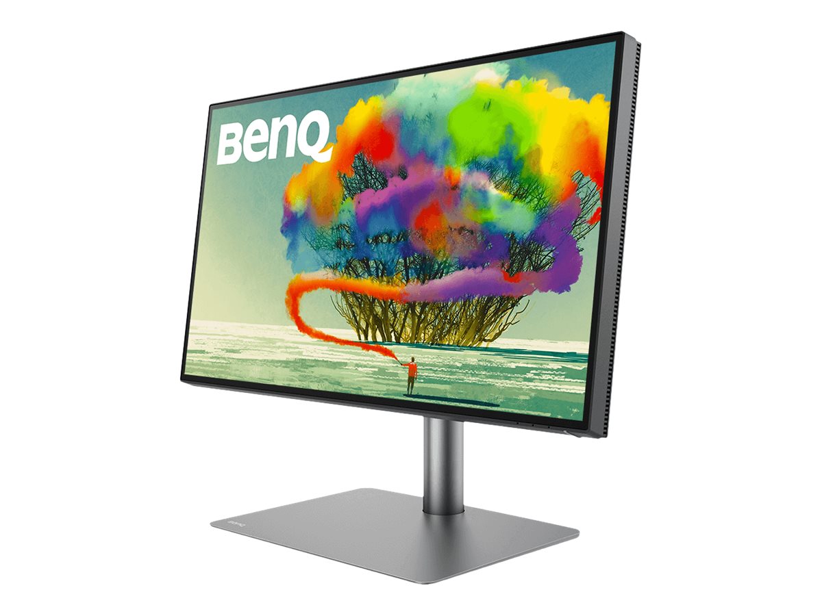 BenQ DesignVue PD2725U - LED-Monitor - 68.58 cm - 3840 x 2160 4K @ 60 Hz - IPS - 250 cd/m² - 1200:1 - HDR10 - 5 ms - 2xThunderbolt 3 - 2xHDMI - DisplayPort - Lautsprecher - Grau - Schwarz
