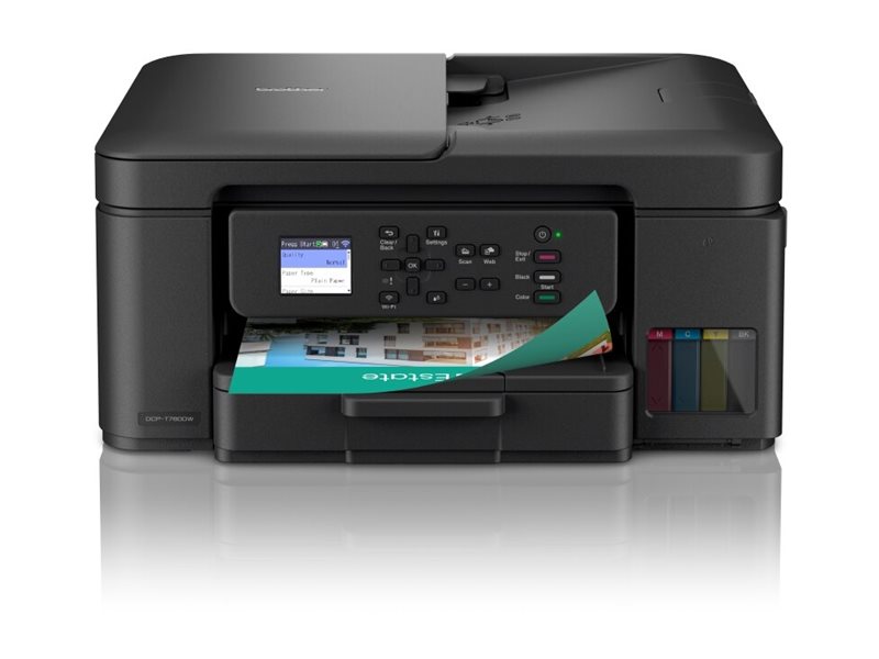 Brother DCP-T780DW - Multifunktionsdrucker - Farbe - 150 Blatt - USB 2.0 - Wi-Fi(n)