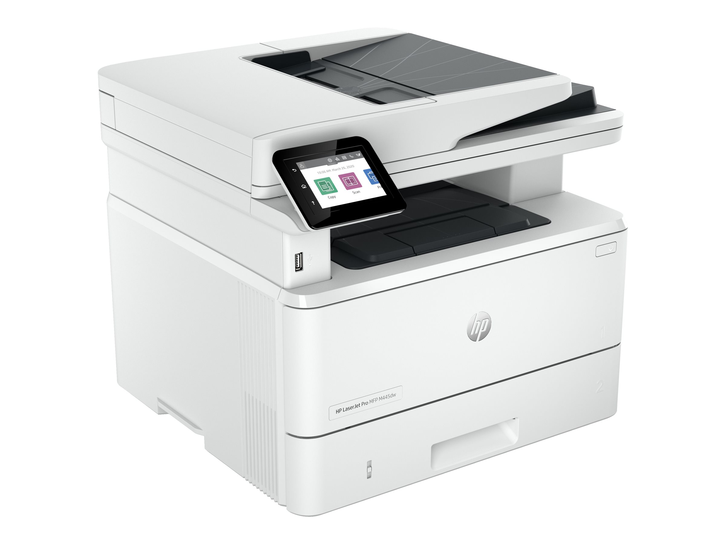 HP LaserJet Pro MFP 4102dw Multifunktionsdrucker s/w Laser Legal (216 x 356 mm) - (Original) - A4/Legal (Medien) - bis zu 38 Seiten/Min. (Kopieren) - bis zu 40 Seiten/Min. (Drucken) - 350 Blatt - Gigabit LAN - Wi-Fi(n) - USB - USB-Host - Bluetooth - USB…