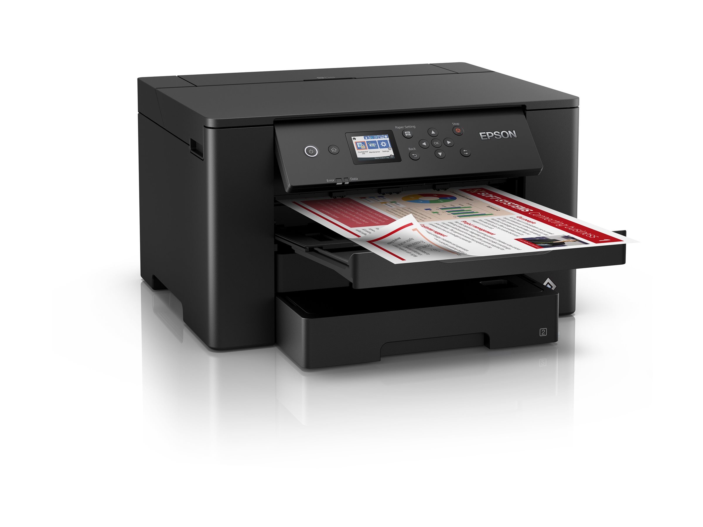 Epson WorkForce WF-7310DTW - Drucker - Farbe - - /bis zu 12 Seiten/Min. (Farbe) - Kapazität: 500 Blätter - USB 2.0 - LAN - Wi-Fi(n) Epson WorkForce WF-7310DTW - Drucker - Farbe - - /bis zu 12 Seiten/Min. (Farbe) - Kapazität: 500 Blätter - USB 2.0 - LAN - Wi-Fi(n)